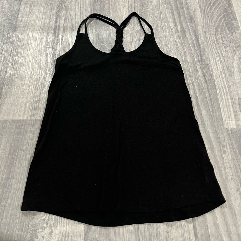 Marika Tek Black Racerback Tank Top; Medium Women’s